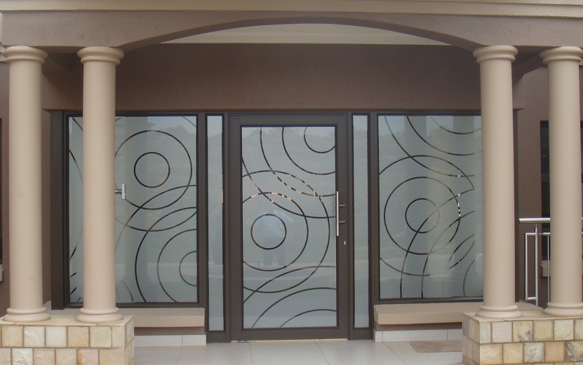SAND BLASTED GLASS